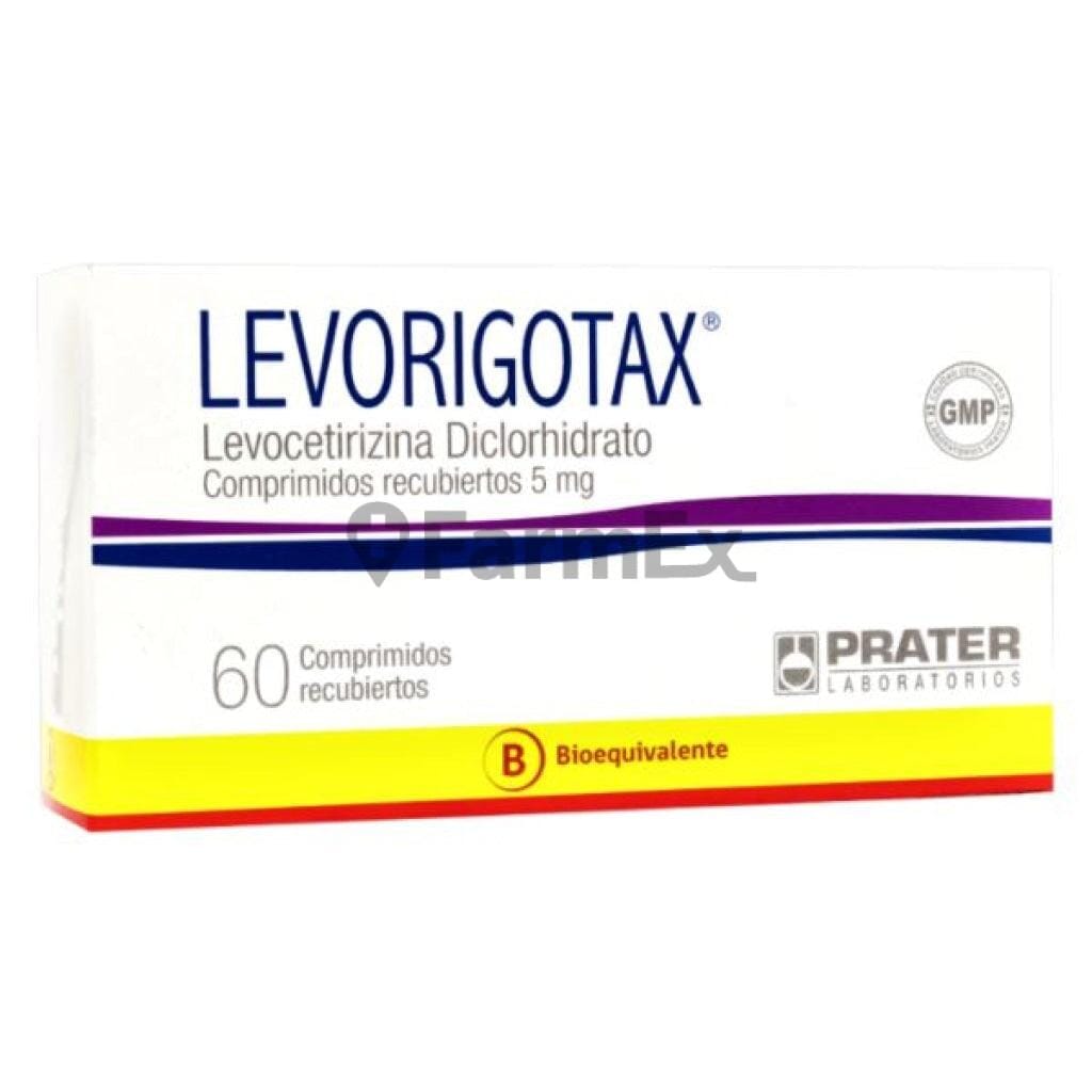Levorigotax 5 mg x 60 comprimidos Farmex-Fonasa-Persistente